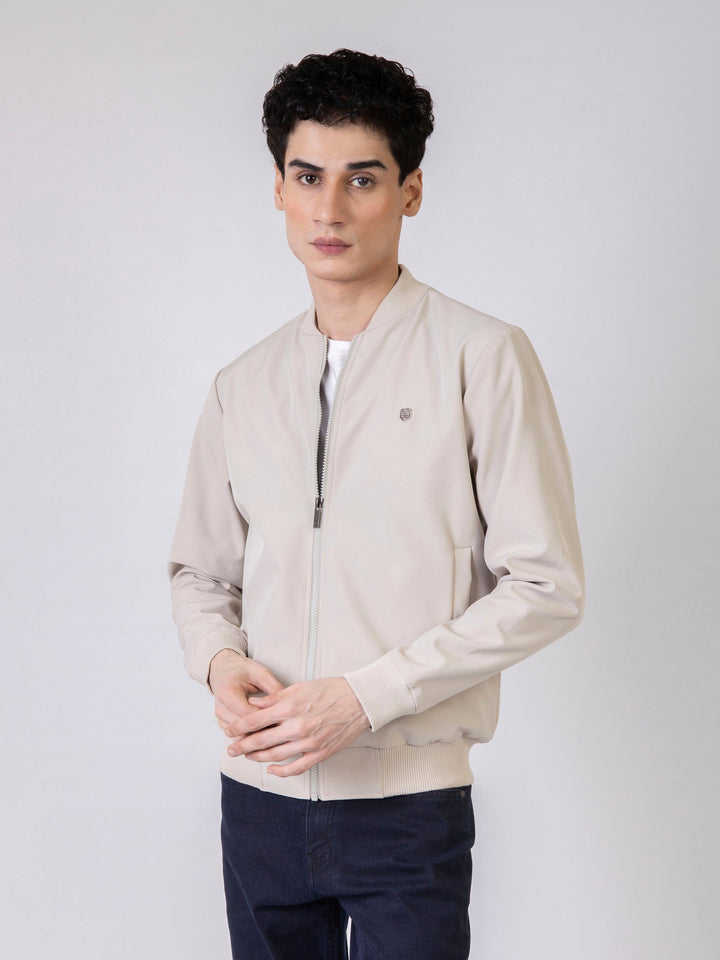 Beige Bomber Jacket Brumano Pakistan