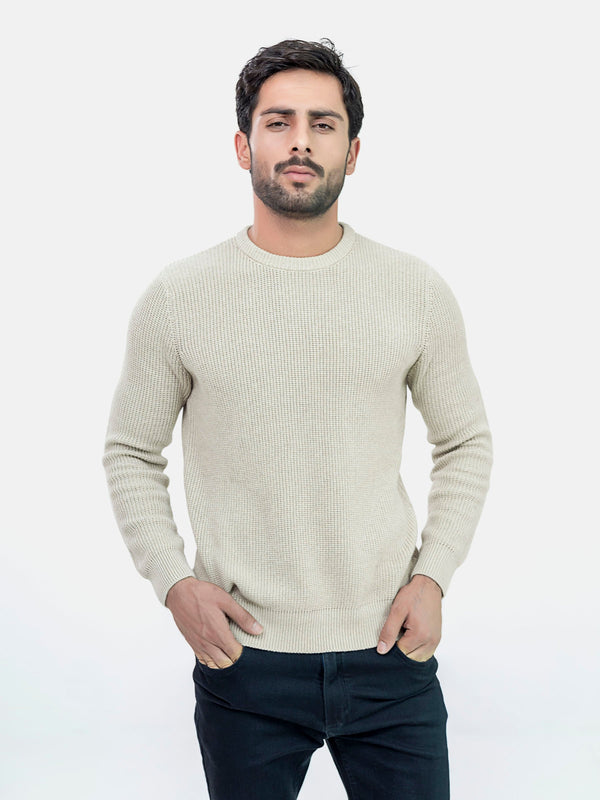 Beige Knitted Jumper