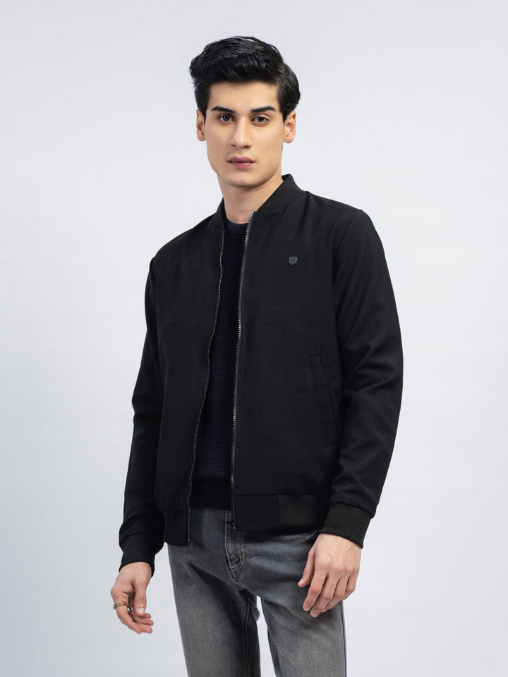 Black Everyday Bomber Jacket Brumano Pakistan