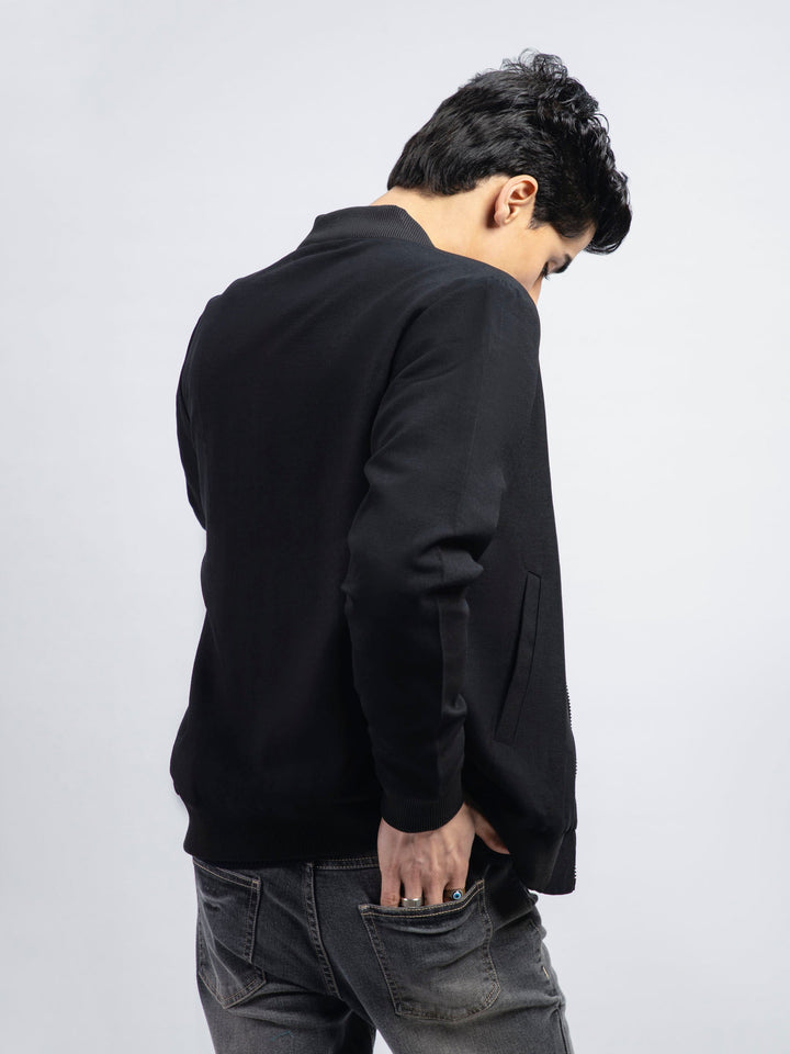 Black Everyday Bomber Jacket Brumano Pakistan