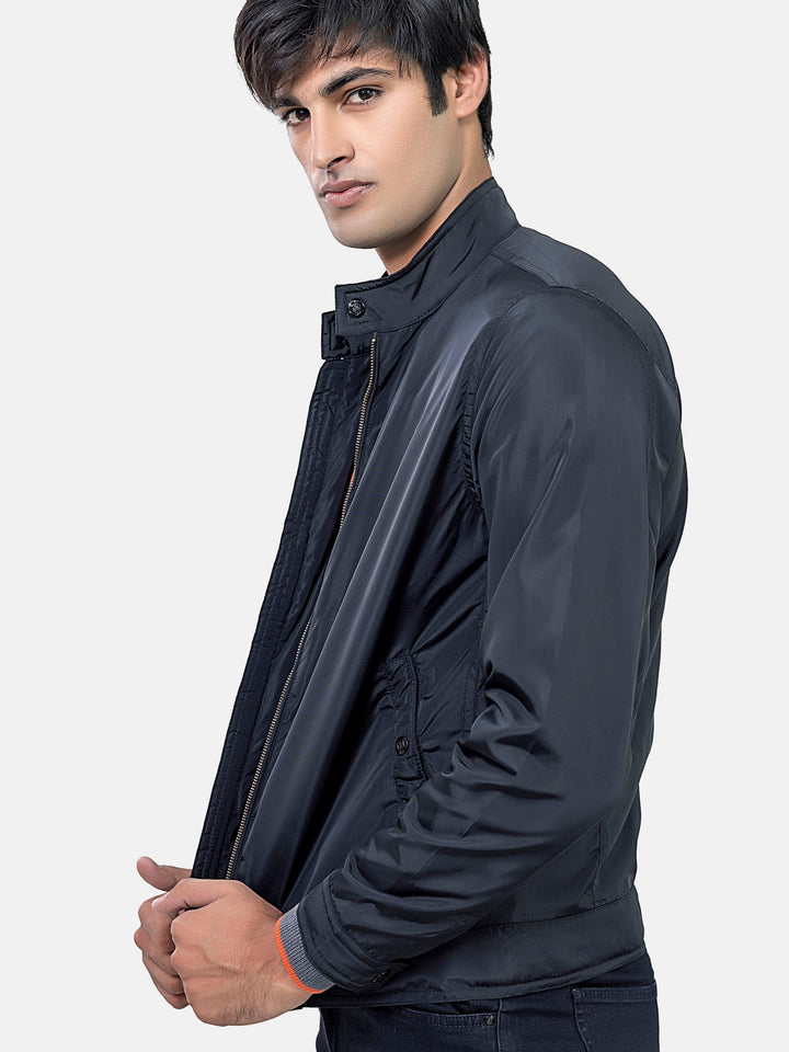 Black Light Weight Harrington Jacket Brumano Pakistan