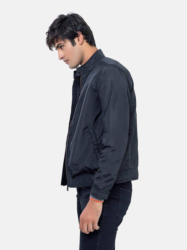 Black Light Weight Harrington Jacket Brumano Pakistan