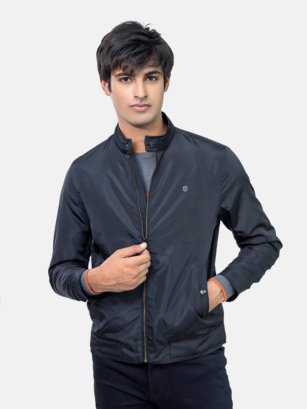 Black Light Weight Harrington Jacket Brumano Pakistan