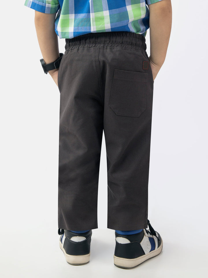 Brown Structured Jogger Pant Brumano Pakistan