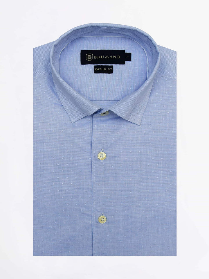 Light Blue Dobby Shirt Brumano Pakistan