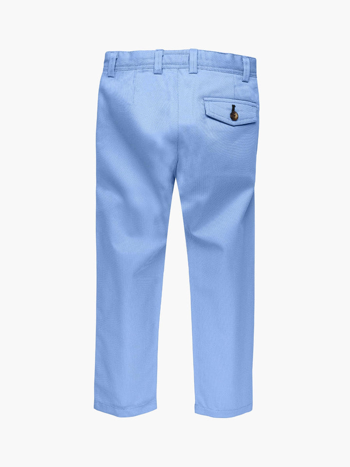 Light Blue Structured Casual Trouser Brumano Pakistan