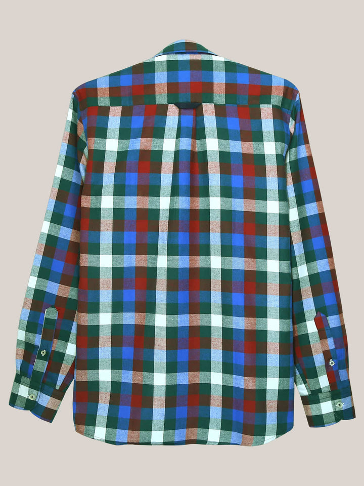 Multi Color Flannel Checkered Shirt Brumano Pakistan