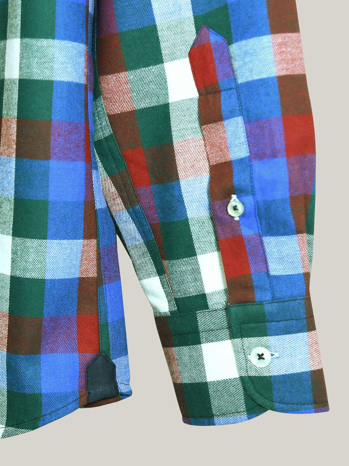 Multi Color Flannel Checkered Shirt Brumano Pakistan