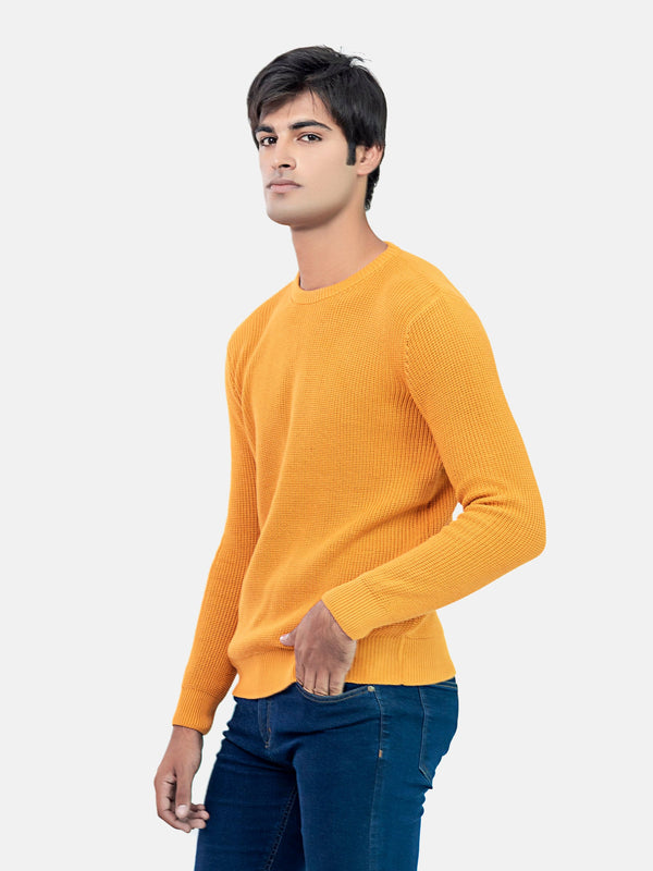 Mustard Knitted Jumper Brumano Pakistan