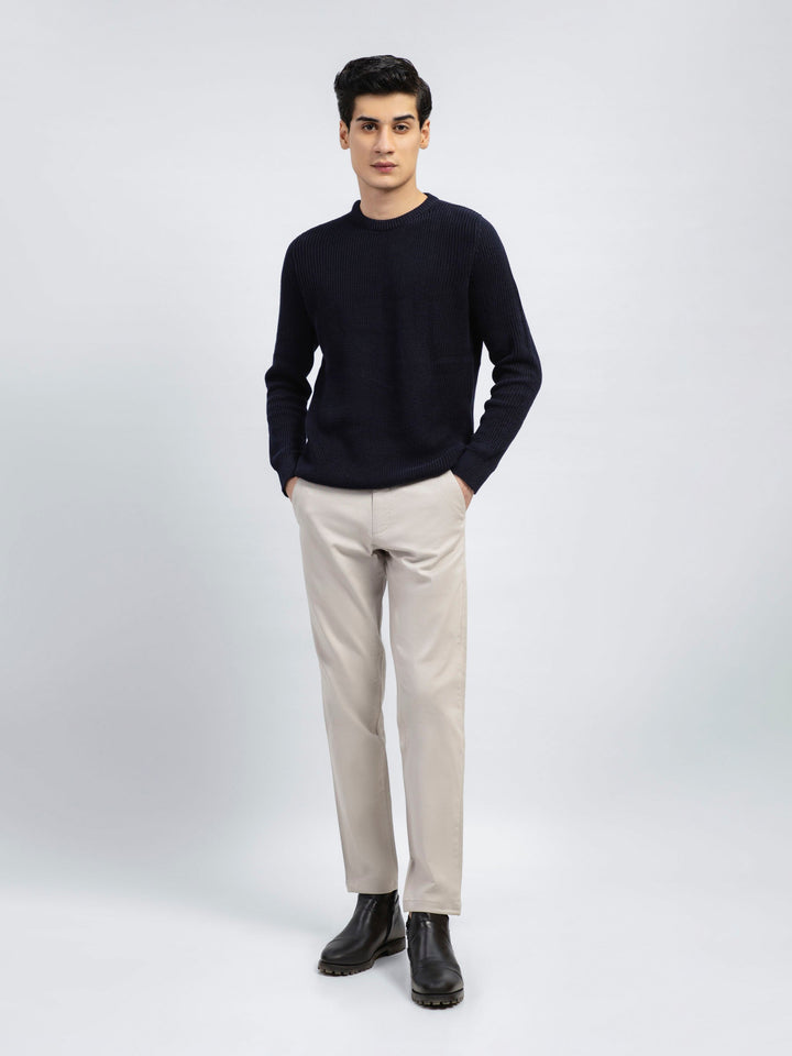 Navy Blue Knitted Jumper Brumano Pakistan