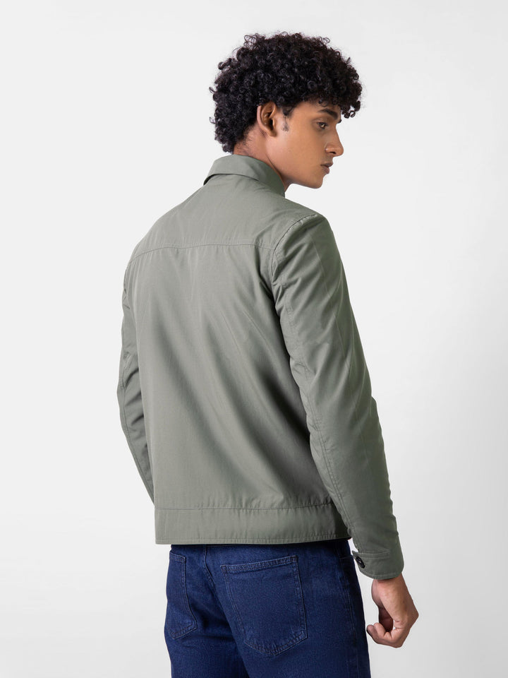 Olive Green Baracuta Jacket Brumano Pakistan