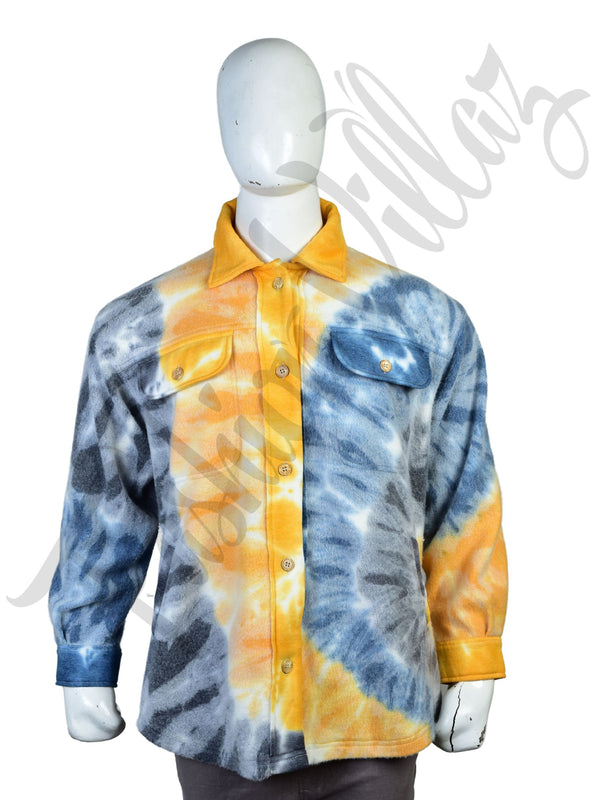 Reverse Fleece Ice Tie Dye Shirt