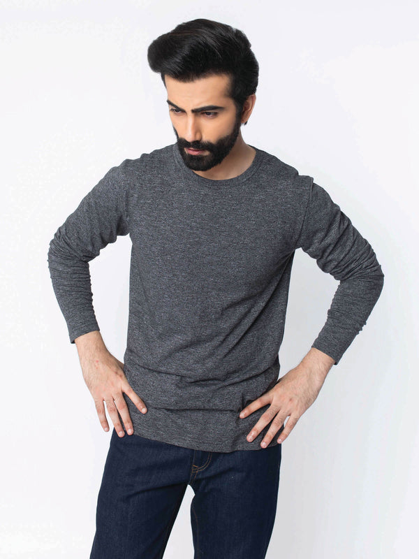 Anthracite Grey Long Sleeve T-Shirt