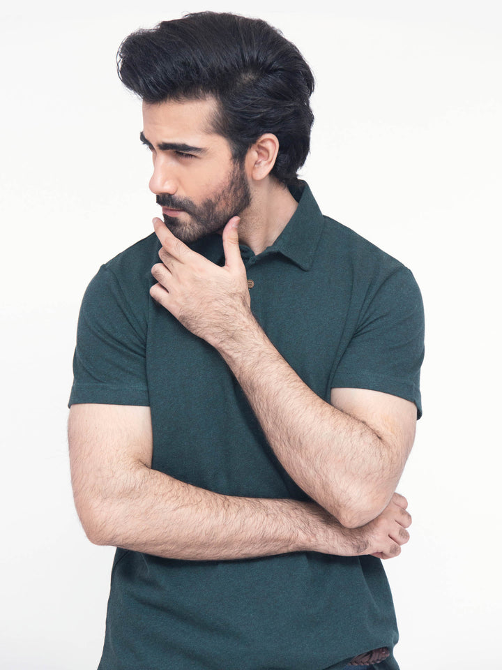 Dark Green Polo Shirt