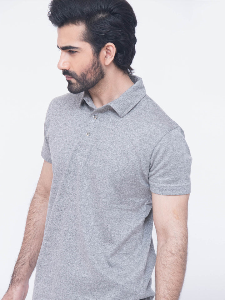 Grey Polo Shirt