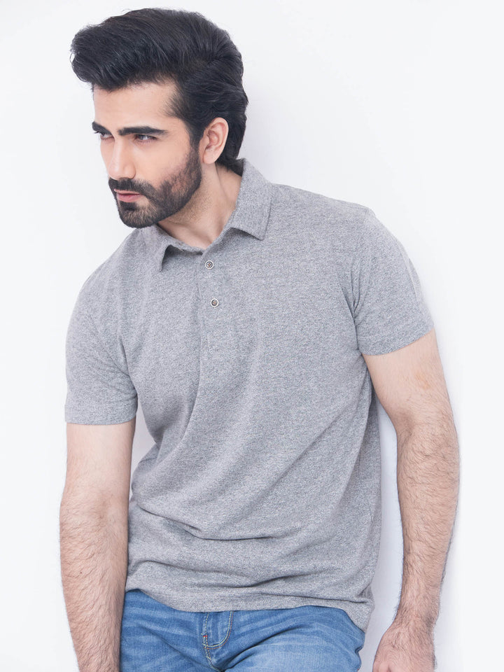 Grey Polo Shirt