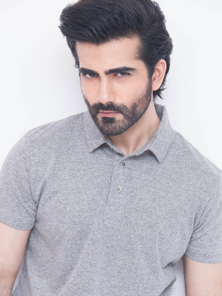 Grey Polo Shirt