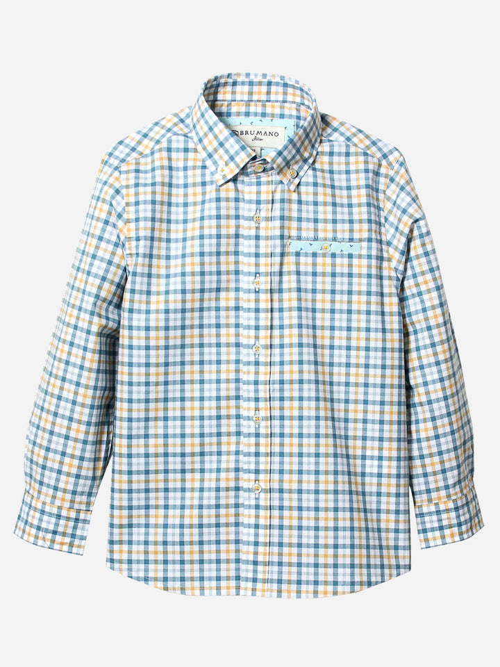 Light Blue Long Sleeve Casual Shirt