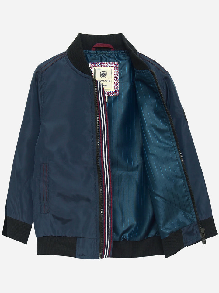 Navy Blue Light Weight Casual Bomber Jacket Brumano Pakistan