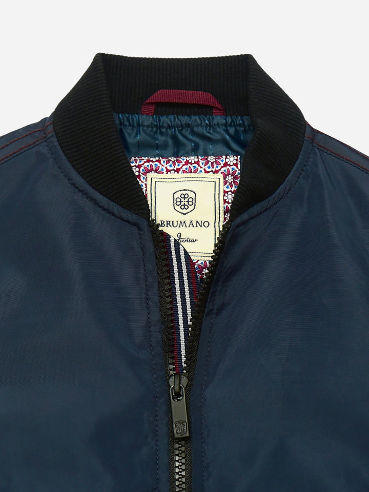 Navy Blue Light Weight Casual Bomber Jacket Brumano Pakistan