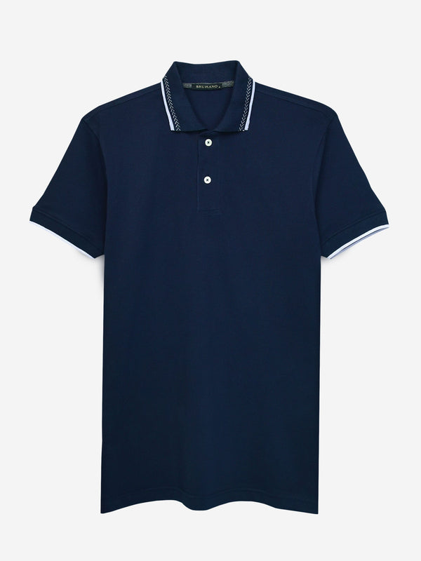 Navy Blue Sporty Polo Brumano Pakistan