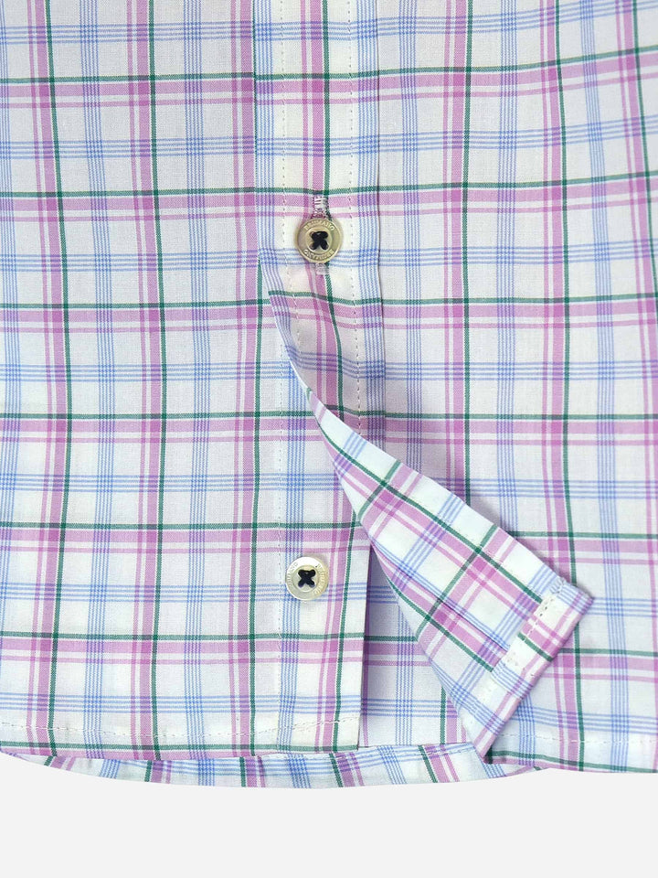 Pink Casual Check Shirt Brumano Pakistan