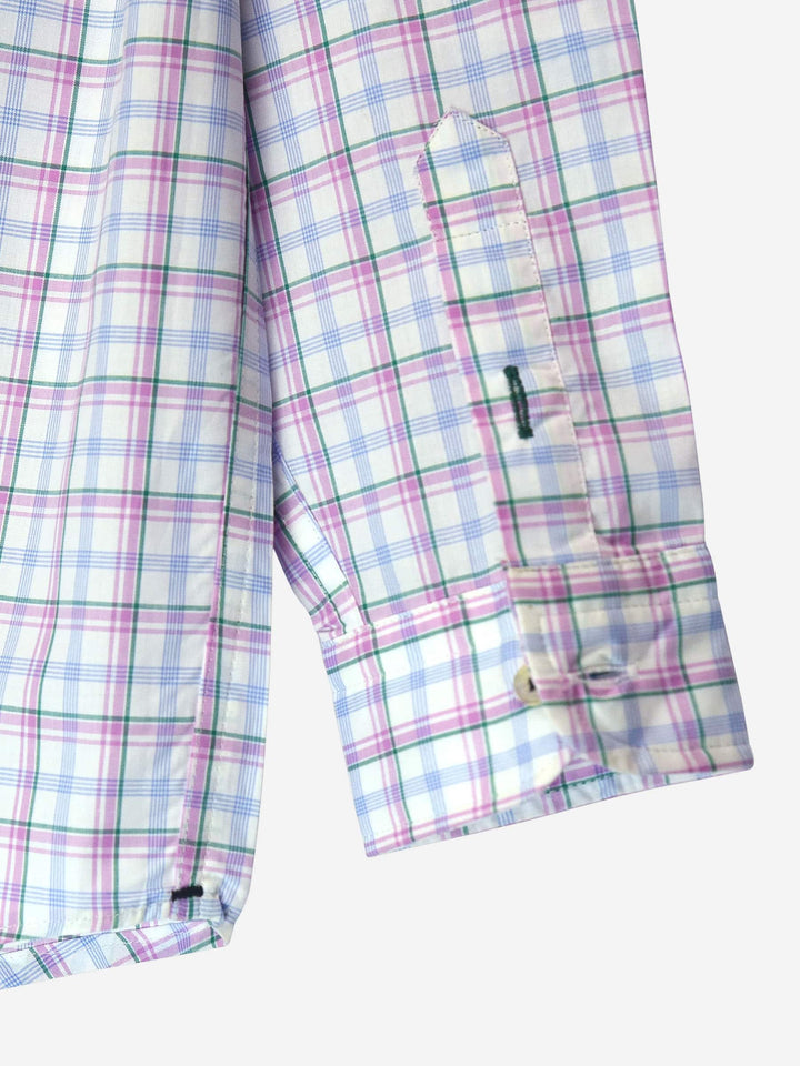 Pink Casual Check Shirt Brumano Pakistan