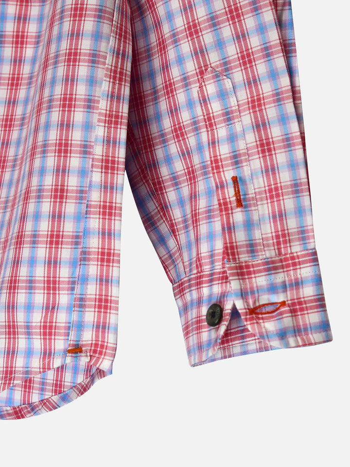 Red & Blue Long Sleeve Casual Shirt Brumano Pakistan